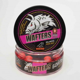 Бойлы нейтральной плавучести WAFTERS PRO FLUO STRAWBERRY (КЛУБНИКА ) 12ММ Бойлы нейтральной плавучести WAFTERS PRO FLUO STRAWBERRY (КЛУБНИКА ) 12ММ