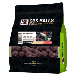 Бойлы GBS прикормочные Mulberry Шелковица 20мм 1кг