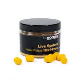 Вафтерсы CC Moore Live System Dumbell Wafters - Yellow 10x14мм Вафтерсы CC Moore Live System Dumbell Wafters - Yellow 10x14мм