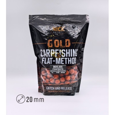 Бойлы прикормочные NICK BAITS GOLD FISHFRUITS 20 мм (Королевская слива) Бойлы прикормочные NICK BAITS GOLD FISHFRUITS 20 мм (Королевская слива)