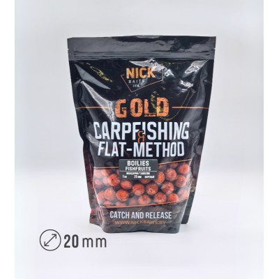 Бойлы прикормочные NICK BAITS GOLD FISHFRUITS 20 мм (Мандарин) Бойлы прикормочные NICK BAITS GOLD FISHFRUITS 20 мм (Мандарин)