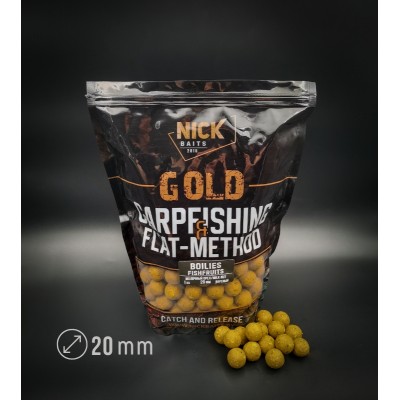 Бойлы прикормочные NICK BAITS GOLD FISHFRUITS 20 мм (Молочный орех) Бойлы прикормочные NICK BAITS GOLD FISHFRUITS 20 мм (Молочный орех)