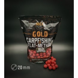 Бойлы прикормочные NICK BAITS GOLD FISHFRUITS 20 мм (Слива-Вишня)