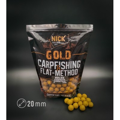 Бойлы прикормочные NICK BAITS GOLD FISHFRUITS 20 мм Тигровый орех Бойлы прикормочные NICK BAITS GOLD FISHFRUITS 20 мм Тигровый орех