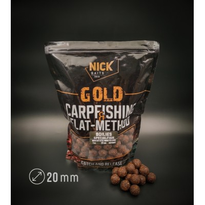 Бойлы прикормочные NICK BAITS GOLD SPECIALFISH 20 мм (Монстр краб)