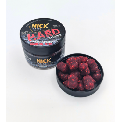 Насадки NICK BAITS HARD 18/12 мм (Клюква-Кальмар) Насадки NICK BAITS HARD 18/12 мм (Клюква-Кальмар)