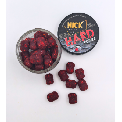 Насадки NICK BAITS HARD 18/12 мм (Криль) Насадки NICK BAITS HARD 18/12 мм (Криль)