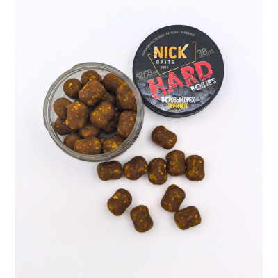 Насадки NICK BAITS HARD 18/12 мм (Тигровый орех) Насадки NICK BAITS HARD 18/12 мм (Тигровый орех)