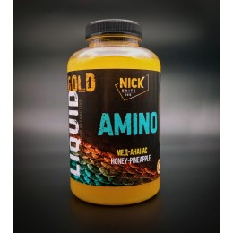 Жидкое питание NICK BAITS GOLD LIQUID AMINO (Мед-ананас) 0.5 л Жидкое питание NICK BAITS GOLD LIQUID AMINO (Мед-ананас) 0.5 л