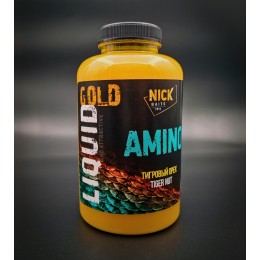 Жидкое питание NICK BAITS GOLD LIQUID AMINO (Тигровый орех) 0.5 л Жидкое питание NICK BAITS GOLD LIQUID AMINO (Тигровый орех) 0.5 л