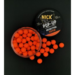 Насадки NICK BAITS POP-UP 10 мм (Кислая груша) Насадки NICK BAITS POP-UP 10 мм (Кислая груша)