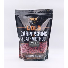 Пеллетс NICK BAITS промасленный (Клубника/Strawberry), 1 кг 10mm Пеллетс NICK BAITS промасленный (Клубника/Strawberry), 1 кг 10mm