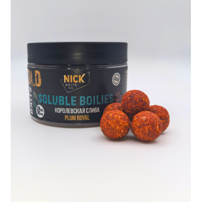 Насадки пылящие NICK BAITS GOLD SOLUBLE 20 мм (Королевская слива) Насадки пылящие NICK BAITS GOLD SOLUBLE 20 мм (Королевская слива)