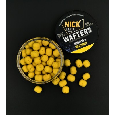 Насадки NICK BAITS WAFTERS 10/12 мм (Дикий мёд)
