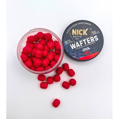 Насадки NICK BAITS WAFTERS 10/12 мм (Криль)