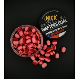 Насадки NICK BAITS WAFTERS DUAL 10/12 мм (Индийские специи-Кальмар) Насадки NICK BAITS WAFTERS DUAL 10/12 мм (Индийские специи-Кальмар)