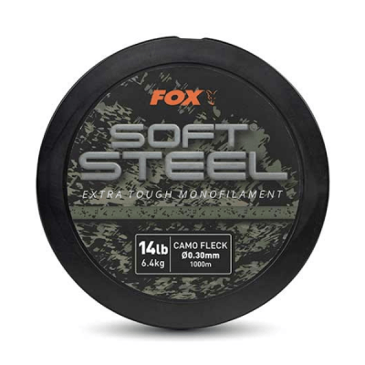 Крапчатая монофильная леска Fox Soft Steel Fleck Camo Mono 0.30 mm Крапчатая монофильная леска Fox Soft Steel Fleck Camo Mono 0.30 mm